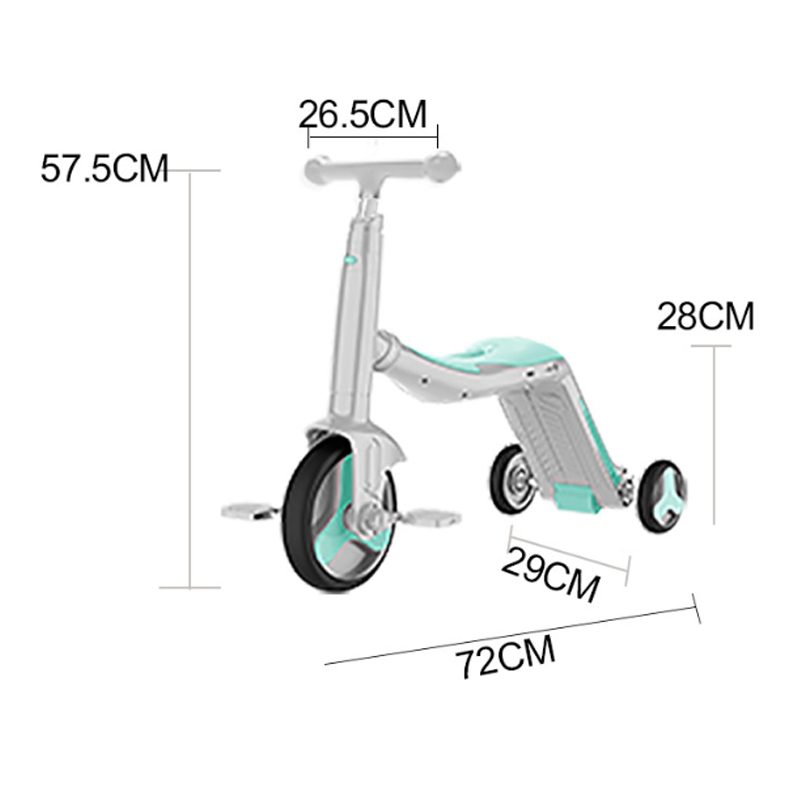 Xe trượt scooter trẻ em 3 trong 1 FL-868